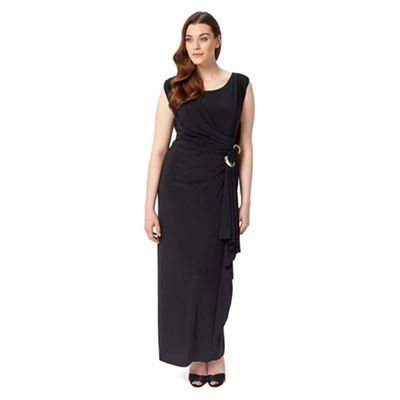 Sizes 12-26 Black remi maxi dress